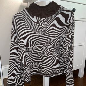 H&M abstract sweater